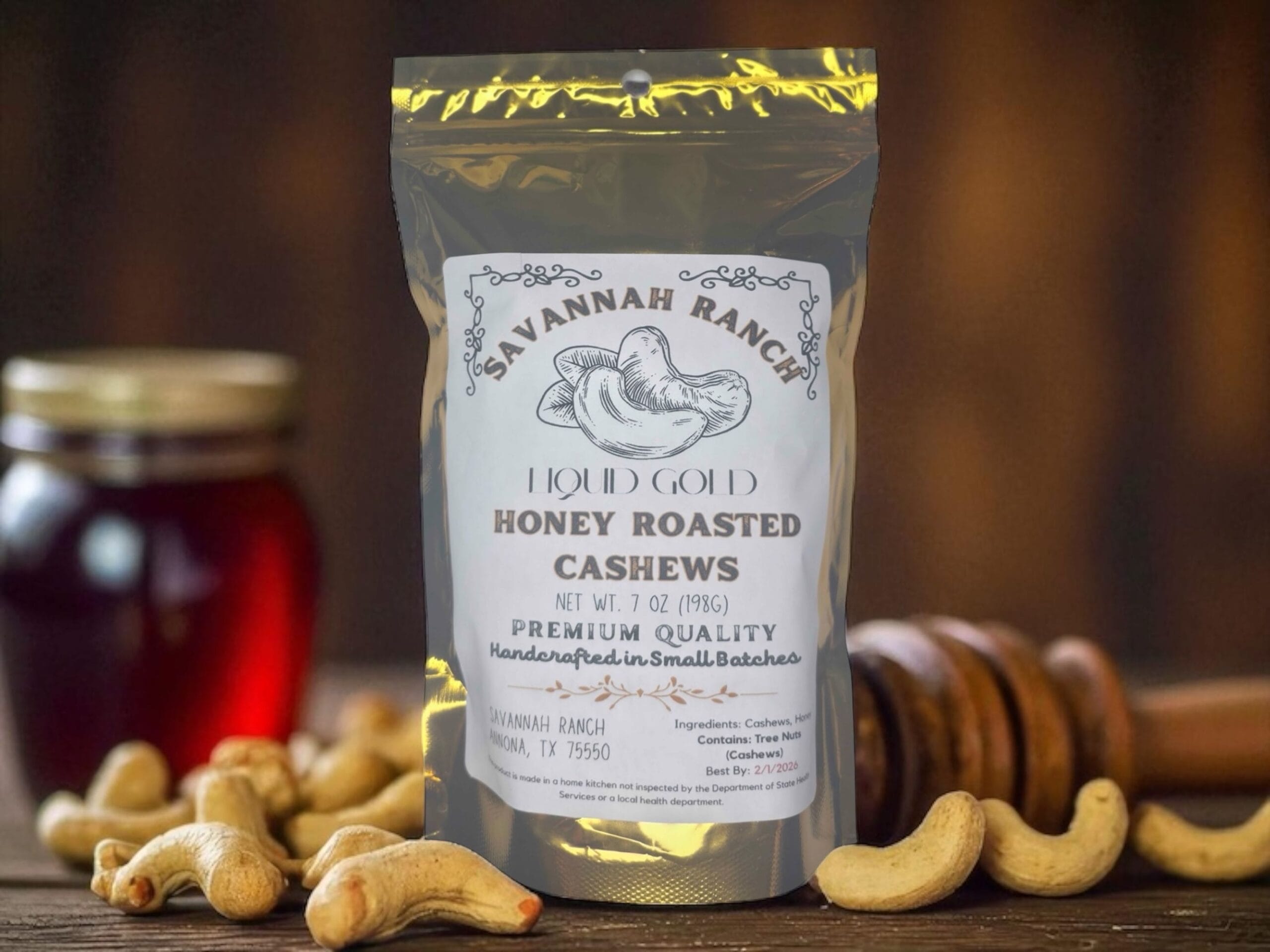 Honey Roasted Cashews - Image 3
