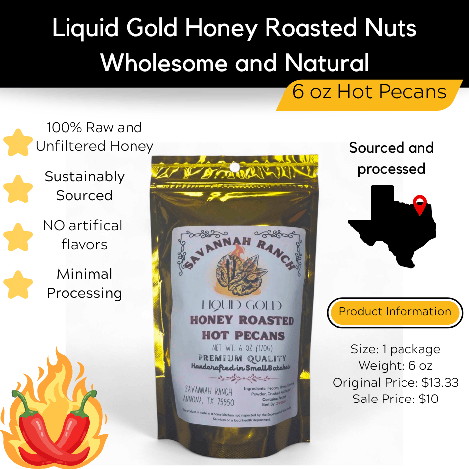 Honey Roasted Hot Pecans - Image 2