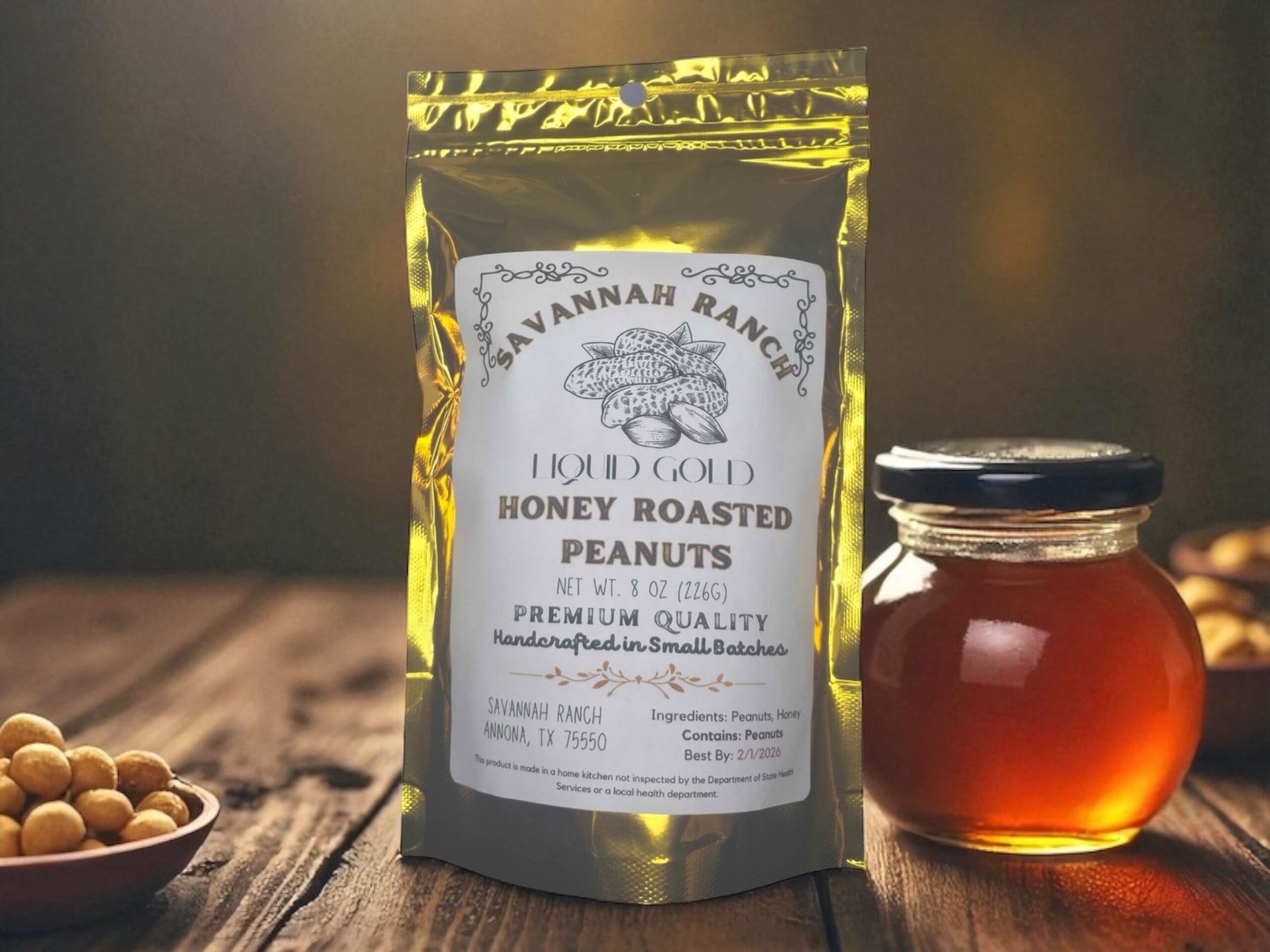 Honey Roasted Peanuts - Image 3