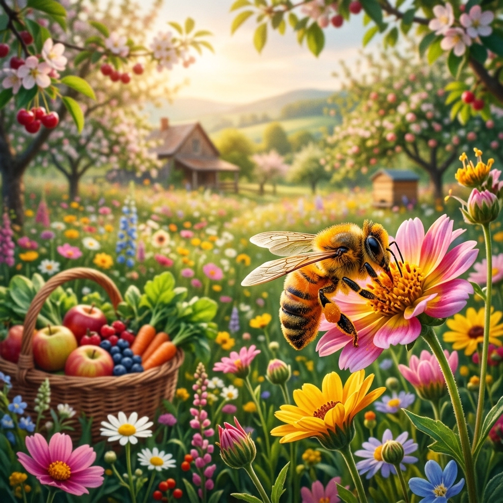 The Pollination Paradox: Why 1 in 3 Bites of Your Food Depends on Bees