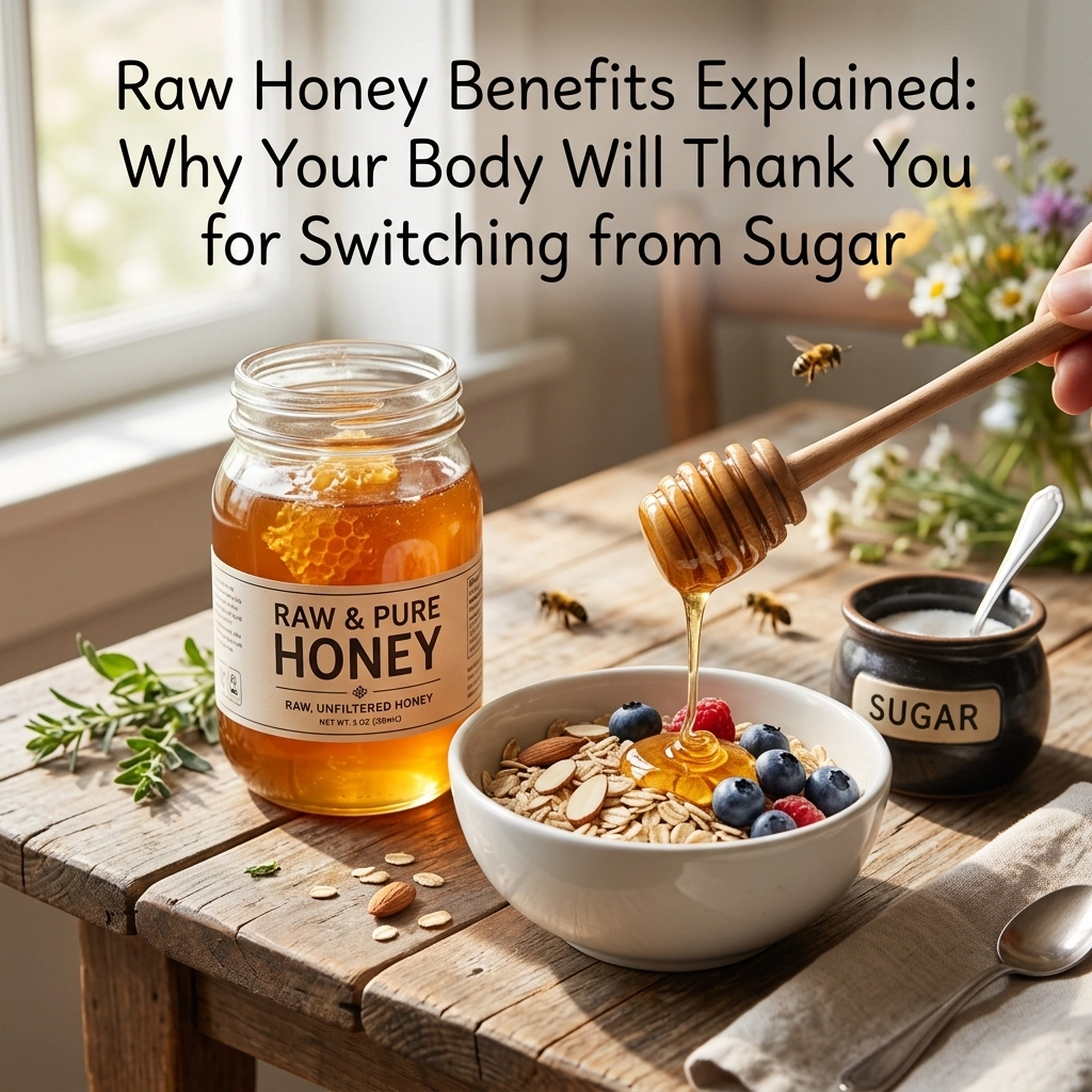 Raw Honey Benefits Explained: Why Your Body Will Thank You for Switching from Sugar