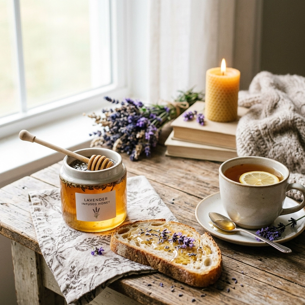 15 Lavender Infused Honey Recipes to Transform Your Tea, Toast, and Self-Care Rituals